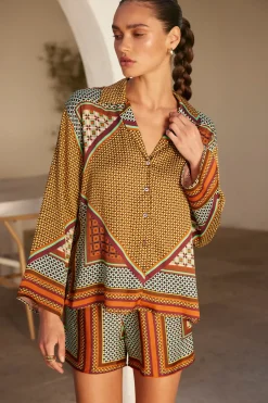 MISA Los Angeles ISME TOP Positanoscarf Fashion