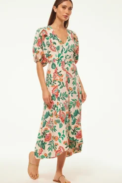 MISA Los Angeles JAMILA DRESS Malikapaisleyfloral Sale