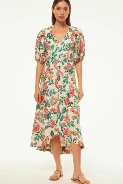 MISA Los Angeles JAMILA DRESS Malikapaisleyfloral Sale