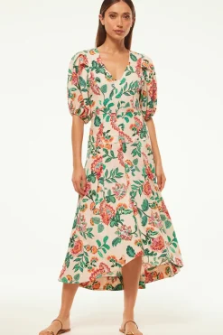 MISA Los Angeles JAMILA DRESS Malikapaisleyfloral Sale