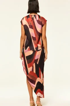 MISA Los Angeles JESSIE TOP Canyonstripesatin Best