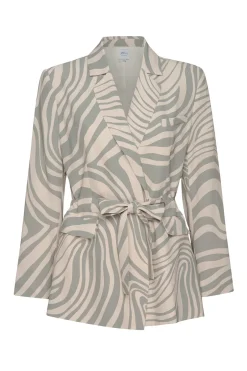 MISA Los Angeles KELSEY JACKET Abstractzebra Fashion
