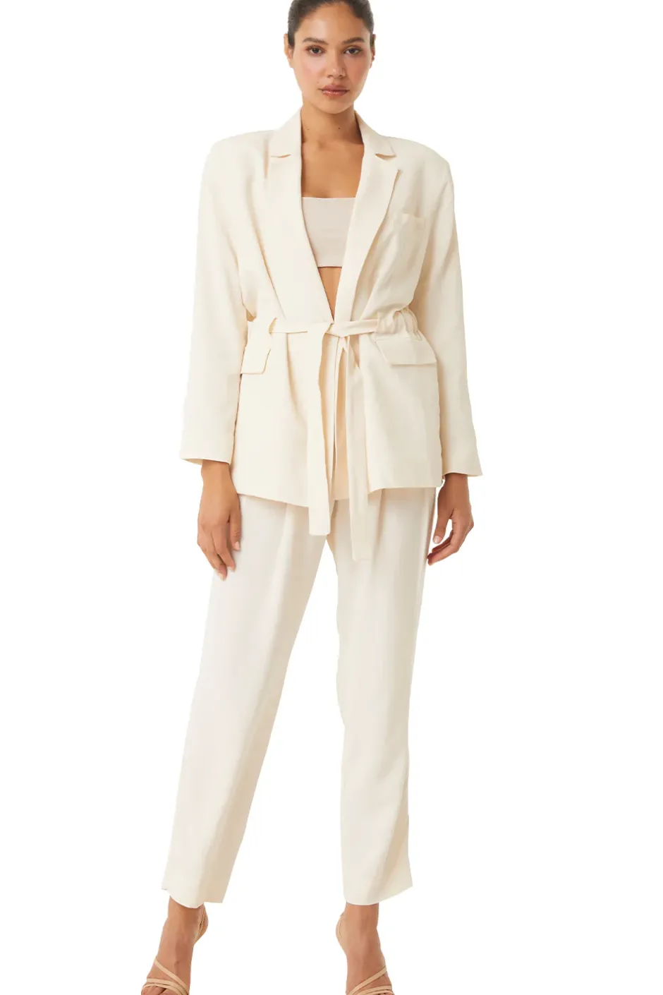 MISA Los Angeles KELSEY JACKET Ivory Fashion