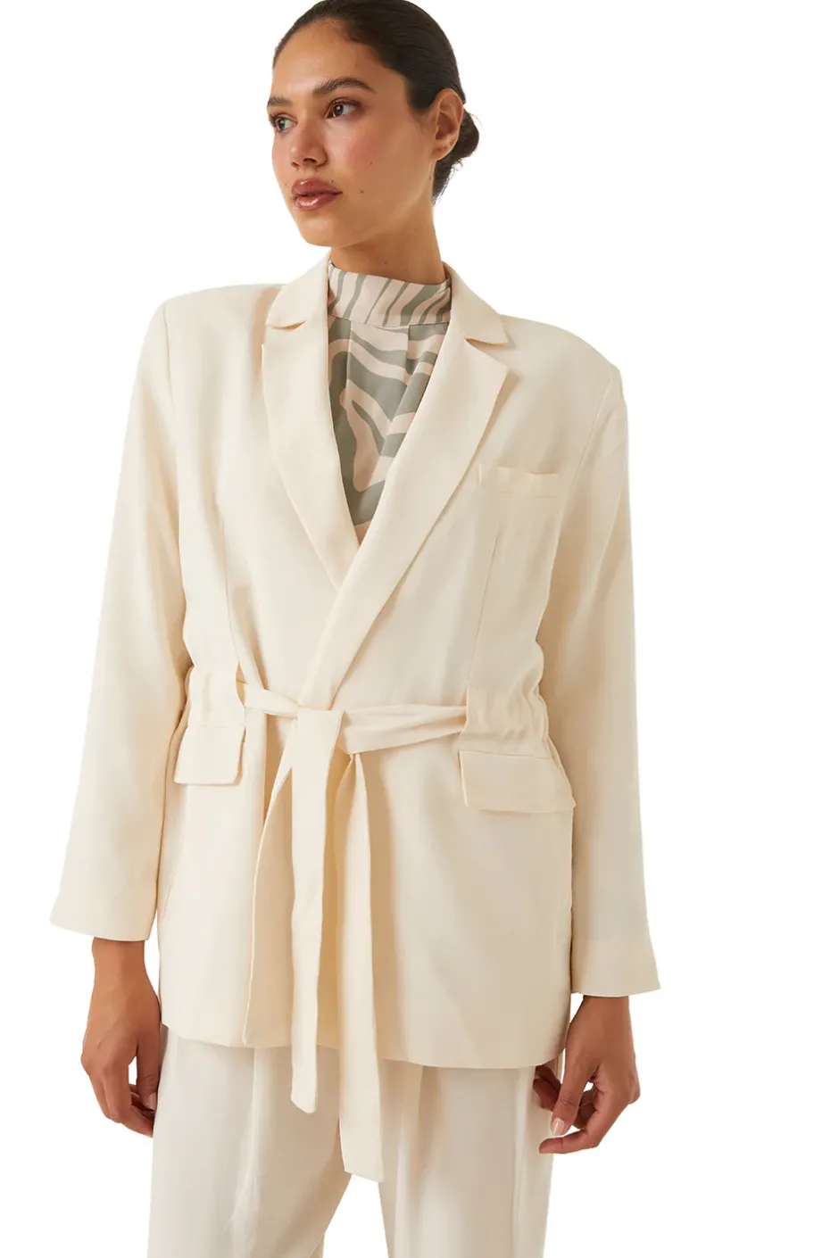 MISA Los Angeles KELSEY JACKET Ivory Fashion