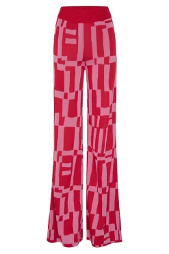 MISA Los Angeles KOA PANT Pinku0026red Hot