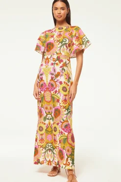 MISA Los Angeles LALITA DRESS Floralcorsicamulti Outlet