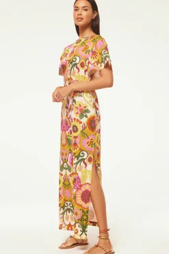 MISA Los Angeles LALITA DRESS Floralcorsicamulti Outlet