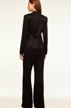 MISA Los Angeles LAUREN BLAZER Blackjacquard New