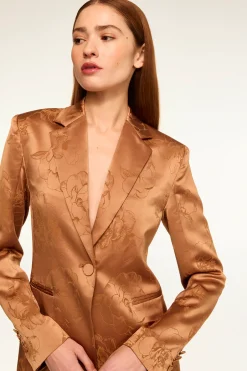 MISA Los Angeles LAUREN BLAZER Strawjacquard Clearance