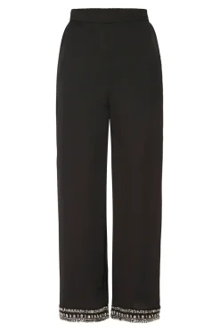 MISA Los Angeles LEIA PANT Blacksatin Online