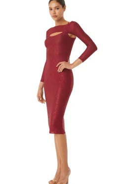 MISA Los Angeles LISETTE DRESS Lipstickred Sale