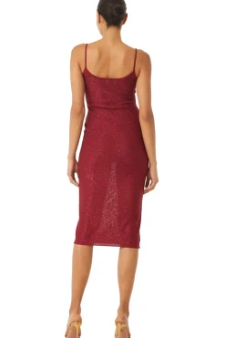 MISA Los Angeles LISETTE DRESS Lipstickred Sale