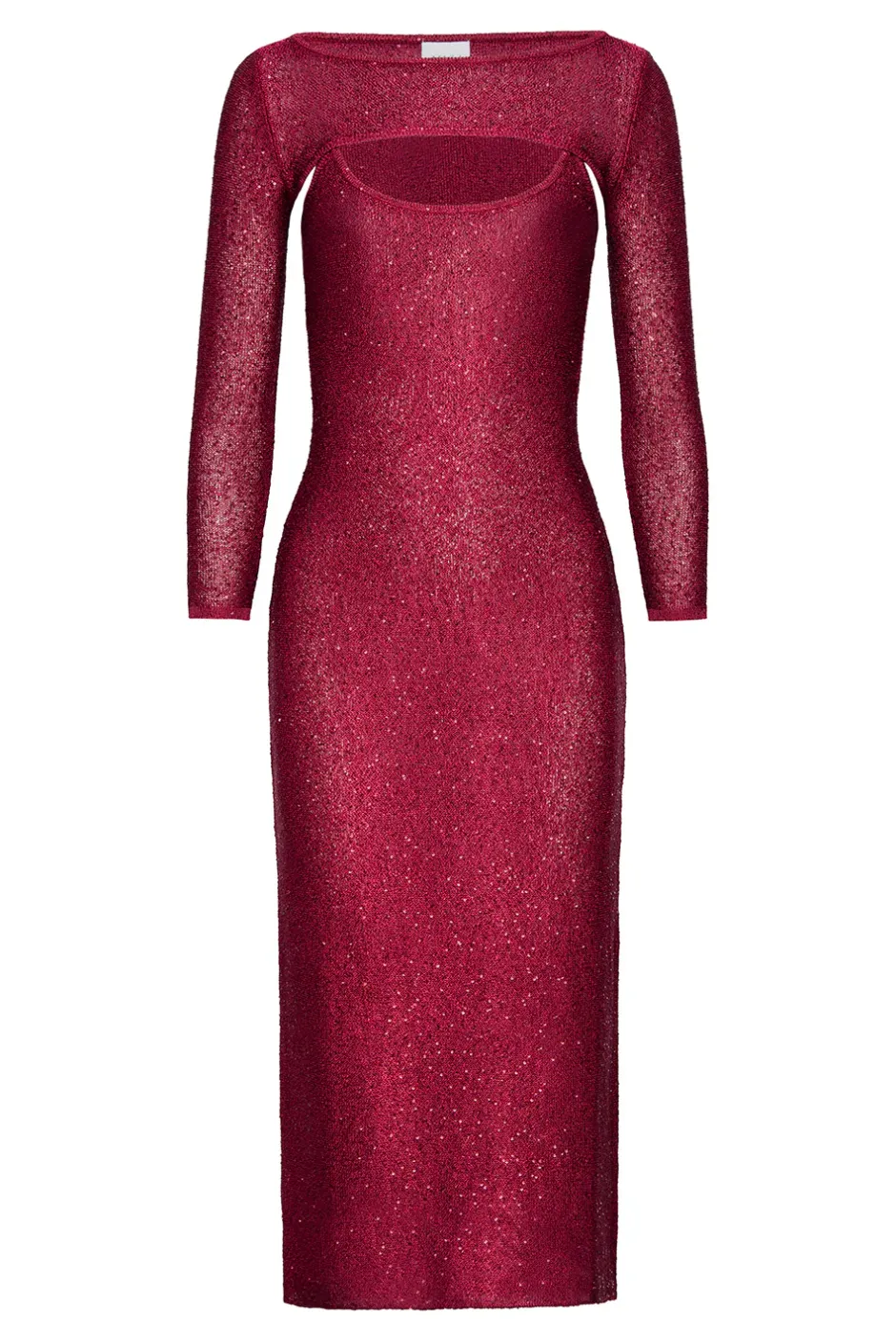 MISA Los Angeles LISETTE DRESS Lipstickred Sale