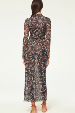 MISA Los Angeles LIV DRESS Indigoburst Clearance