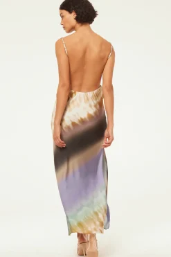 MISA Los Angeles LIVIA DRESS Ceruleanombre Fashion