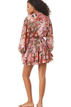 MISA Los Angeles LORENA DRESS Resortbatikcottonrayon Online