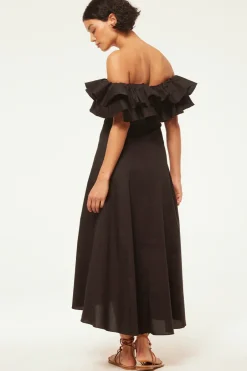 MISA Los Angeles LORETTA DRESS Blackpoplin Fashion