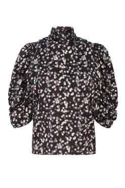 MISA Los Angeles LUELLA TOP Polkadotsatinsmall Online