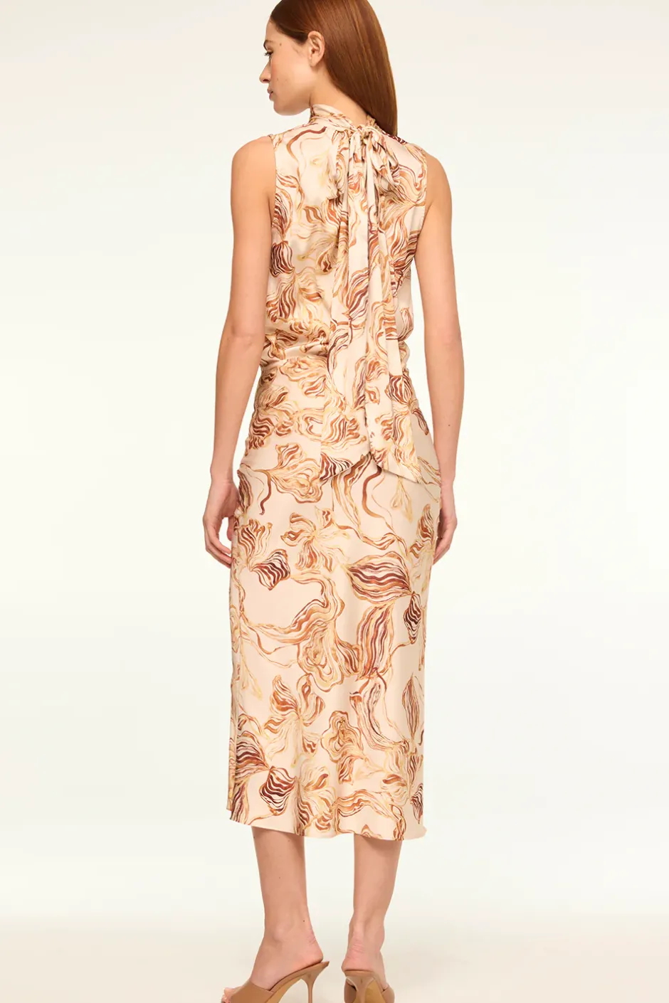 MISA Los Angeles LUKA TOP Goldenstrawsatin Discount