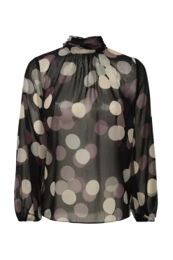 MISA Los Angeles LULU TOP Polkadotlarge Clearance