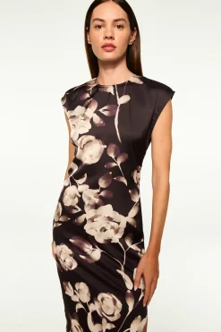 MISA Los Angeles LYDIA DRESS Fadedrosesatin Discount