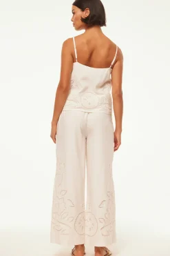 MISA Los Angeles MARCELA TOP Whiteeyelet Fashion