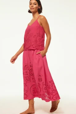 MISA Los Angeles MARCELA TOP Pinkeyelet Online