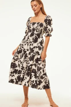 MISA Los Angeles MARGARITA DRESS Floranegra Discount