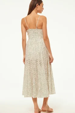 MISA Los Angeles MARINA DRESS Dewdropeyelet Fashion
