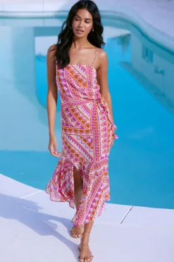 MISA Los Angeles MAYE DRESS Aperolgeo Fashion