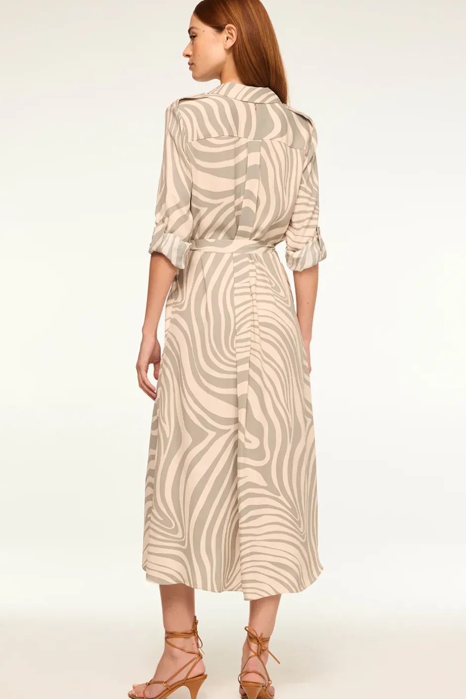 MISA Los Angeles MONTANA DRESS Abstractzebra Best