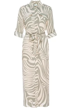 MISA Los Angeles MONTANA DRESS Abstractzebra Best