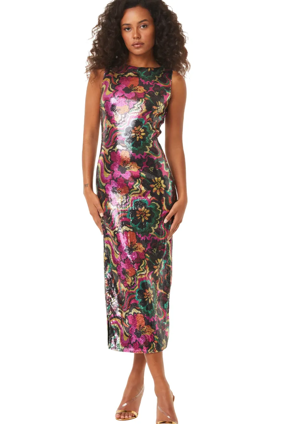 MISA Los Angeles NAKIA DRESS Floragroovesequin Online