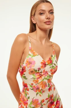 MISA Los Angeles NEGINE DRESS Palmareibloomsmix Discount