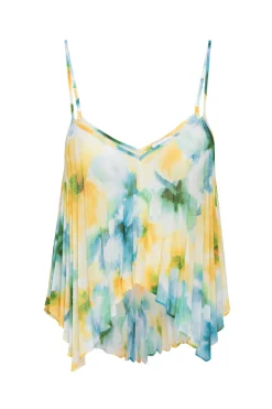 MISA Los Angeles NOEMI TOP Citronwatercolor Fashion