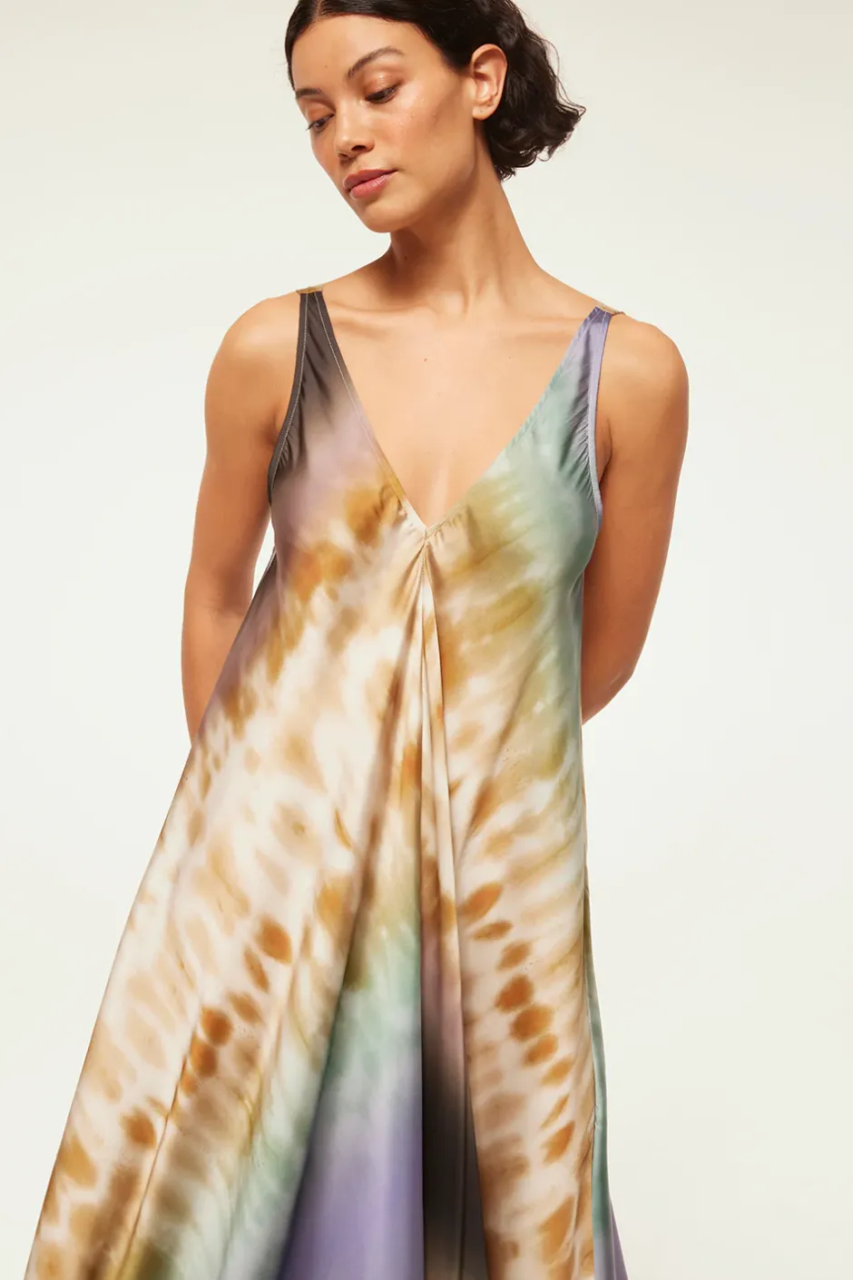 MISA Los Angeles NOTTA DRESS Ceruleanombre Best