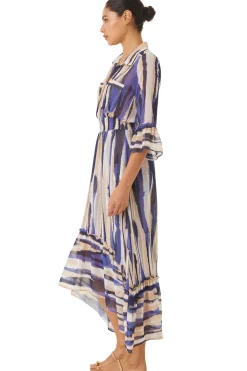 MISA Los Angeles OFELIA DRESS Stripedinstinct Clearance