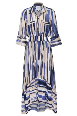 MISA Los Angeles OFELIA DRESS Stripedinstinct Clearance