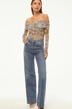 MISA Los Angeles ORELLA BODYSUIT Dolcevitakaleidoscope Hot