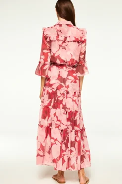 MISA Los Angeles PAMELINA DRESS Florarosada Clearance