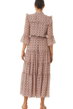 MISA Los Angeles PAMELINA DRESS Warmwintertile Sale