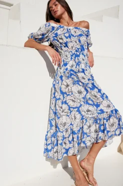 MISA Los Angeles PAOLA DRESS Gardeniacrinkle Sale