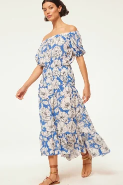 MISA Los Angeles PAOLA DRESS Gardeniacrinkle Sale