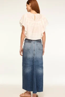 MISA Los Angeles PENELOPE TOP Whiteeyelet Hot