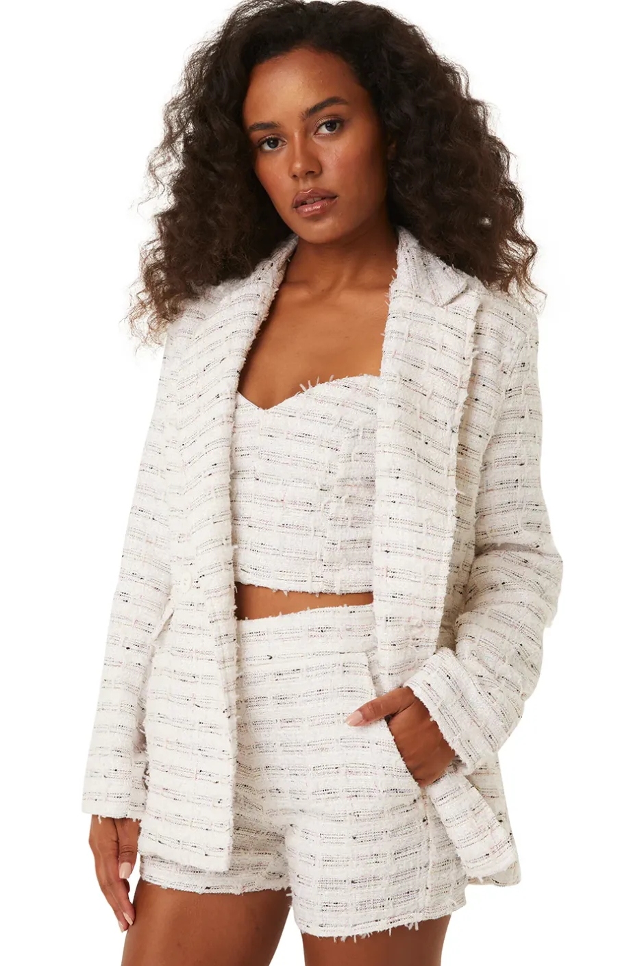 MISA Los Angeles PENNY BLAZER Winterwhite Fashion
