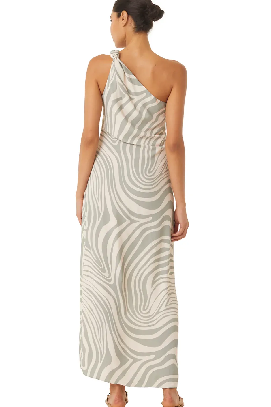 MISA Los Angeles PERSEPHONE DRESS Abstractzebra Discount