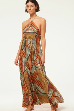 MISA Los Angeles RABAN DRESS Positanoscarf Best