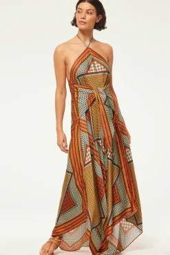 MISA Los Angeles RABAN DRESS Positanoscarf Best
