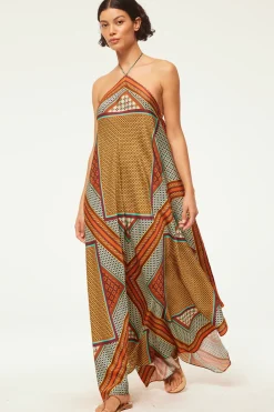 MISA Los Angeles RABAN DRESS Positanoscarf Best