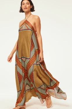 MISA Los Angeles RABAN DRESS Positanoscarf Best